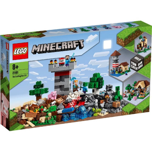 Set de construcție LEGO Minecraft, The Crafting Box 3.0, 8+ ani