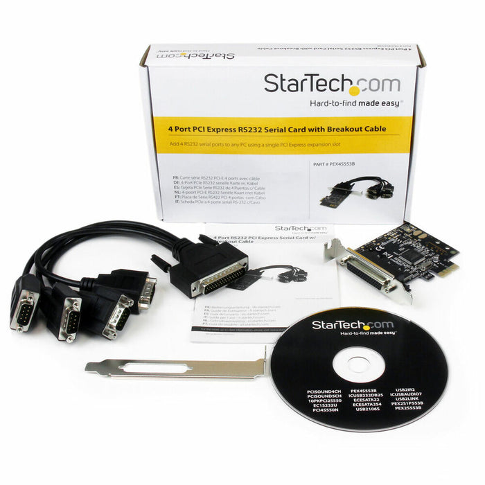 Placă PCI Startech PEX4S553B