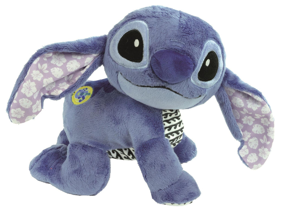 Jucărie de pluș Clementoni Disney Baby Stitch Crawl With Me, 6–36 luni