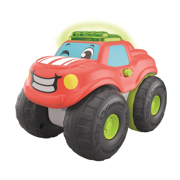 Mașinuță Clementoni Baby Handy Pick-up, funcție pull-back, sunete și lumini, 1–4 ani