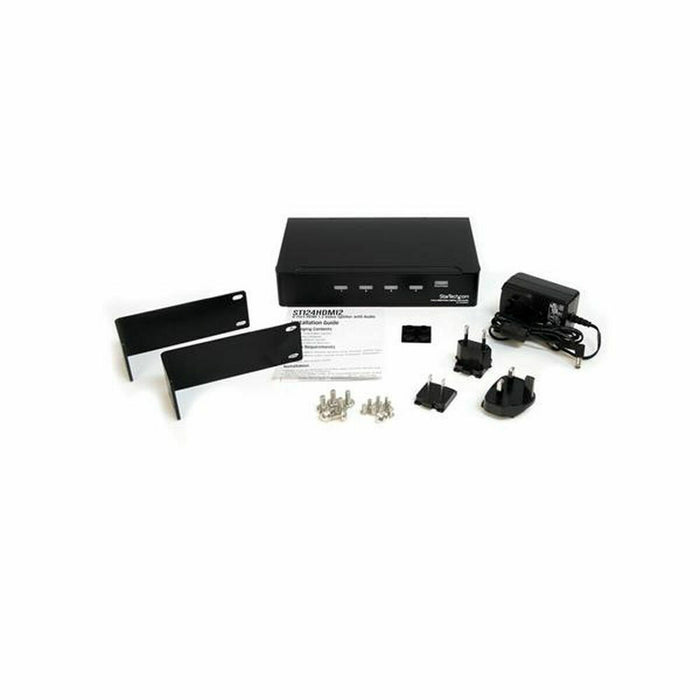 Comutator HDMI Startech ST124HDMI2 Negru