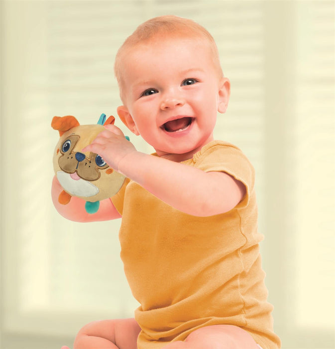 Jucărie de pluș Clementoni Baby Soft Animal Friends, diverse modele, 10 cm, 3+ luni
