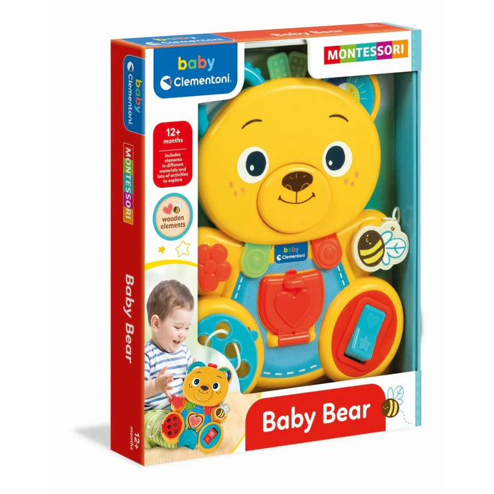 Jucărie educativă Clementoni Montessori Baby Bear, 12+ luni