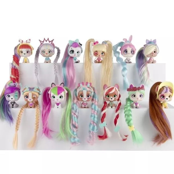 Mini-figurină cățeluș IMC VIP Pets, diverse modele, surpriză, 3+ ani