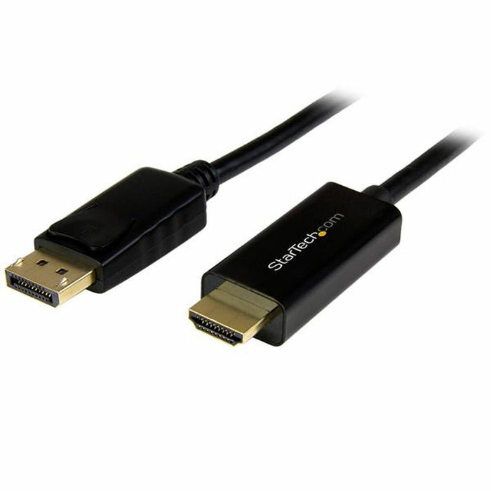 Adaptor DisplayPort la HDMI Startech DP2HDMM3MB           4K Ultra HD 3 m Negru