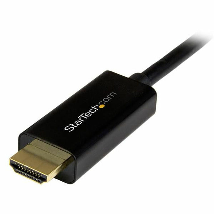 Adaptor DisplayPort la HDMI Startech DP2HDMM3MB           4K Ultra HD 3 m Negru