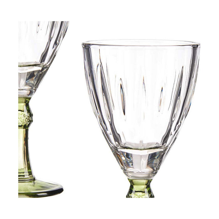 Pahar de vin Exotic Geam Verde 6 Unități (275 ml)