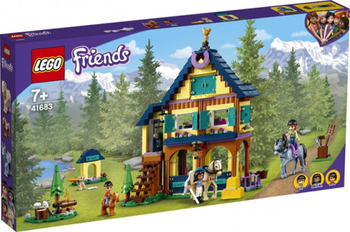 Set de construcție LEGO Friends, Forest Horseback Riding Center, 7+ ani