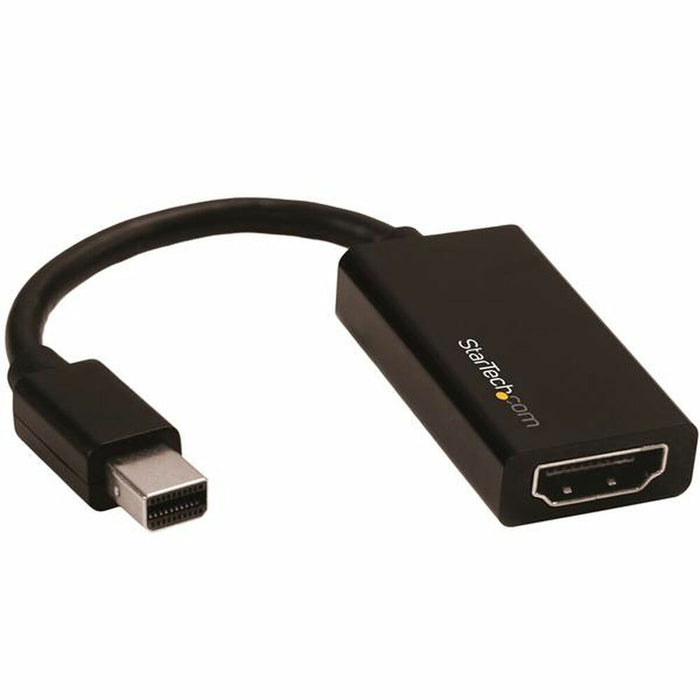 Adaptor Mini DisplayPort la HDMI Startech MDP2HD4K60S          4K Ultra HD Negru