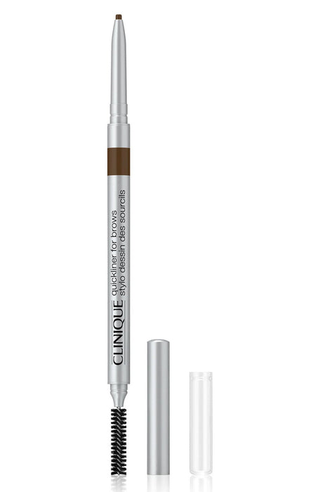 Creion pentru sprâncene Clinique Quickliner, cu două capete, nuanța 05 Dark Espresso, 6 g