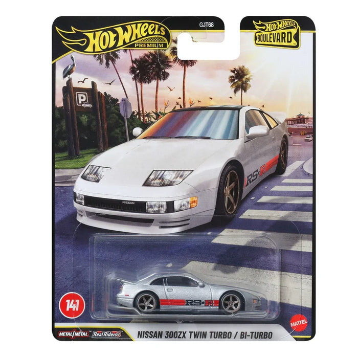 Mașinuță Mattel Hot Wheels Boulevard, Nissan 300ZX Twin Turbo / Bi-Turbo, scara 1:64