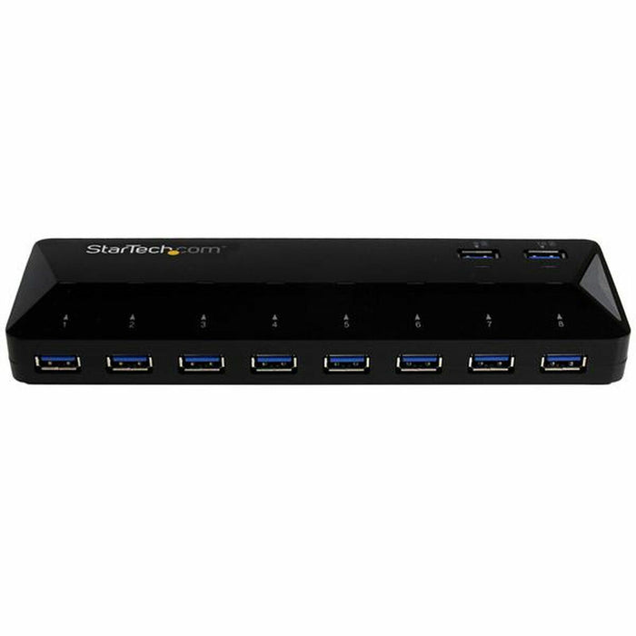 Hub USB Startech ST103008U2C USB 3.0 x 10 Negru