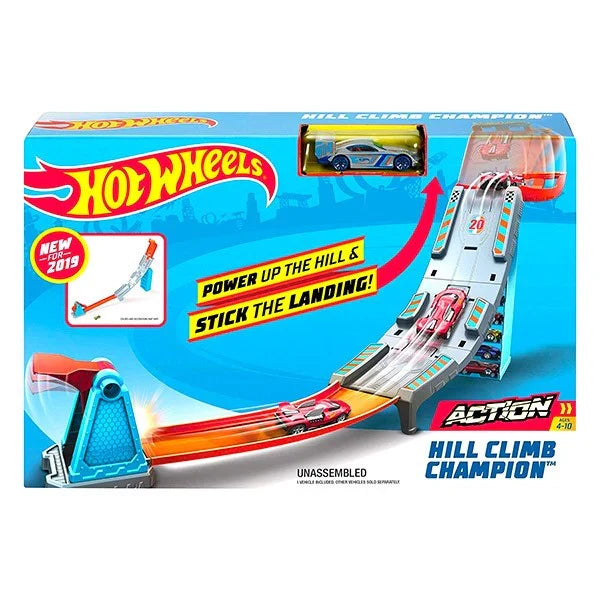 Set de joacă Mattel Hot Wheels Hill Climb Champion, 4–10 ani