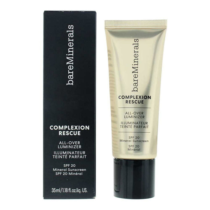 Iluminator lichid BareMinerals Complexion Rescue, nuanța Trandafir de cupru, SPF 20, 35 ml