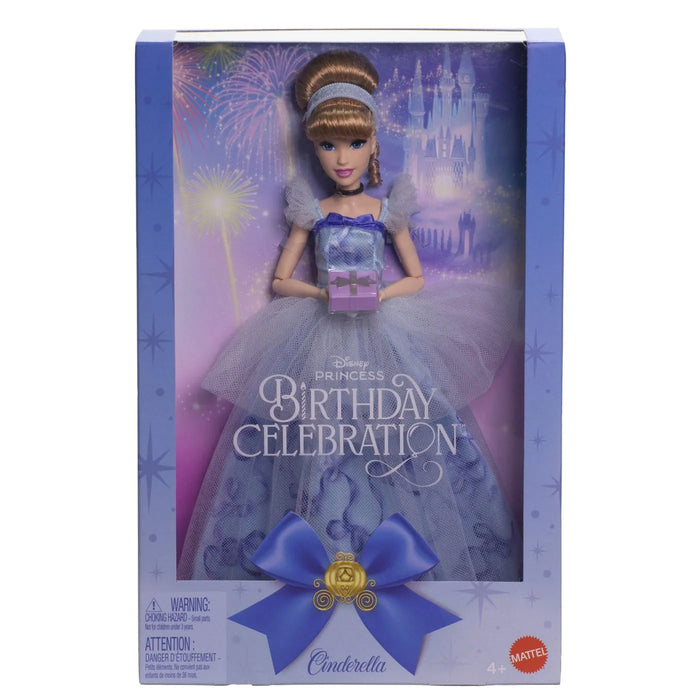 Păpușă Mattel Disney Princess Birthday Celebration, Cenușăreasa, 4+ ani