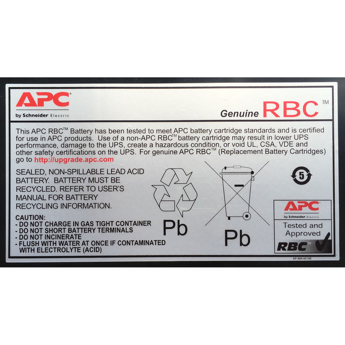 Baterie pentru Sistem de Alimentare Neîntreruptă APC RBC4