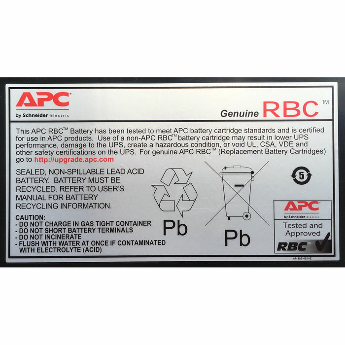 Baterie pentru Sistem de Alimentare Neîntreruptă APC RBC33 Rezervă 24 V