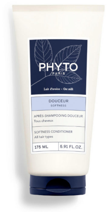Balsam de păr Phyto Softness, pentru descurcare și strălucire, toate tipurile de păr, 175 ml