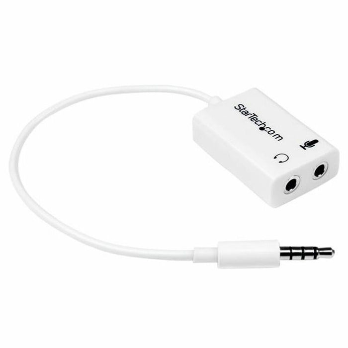 Adaptor Audio Jack Startech MUYHSMFFADW          Alb 0,15 m