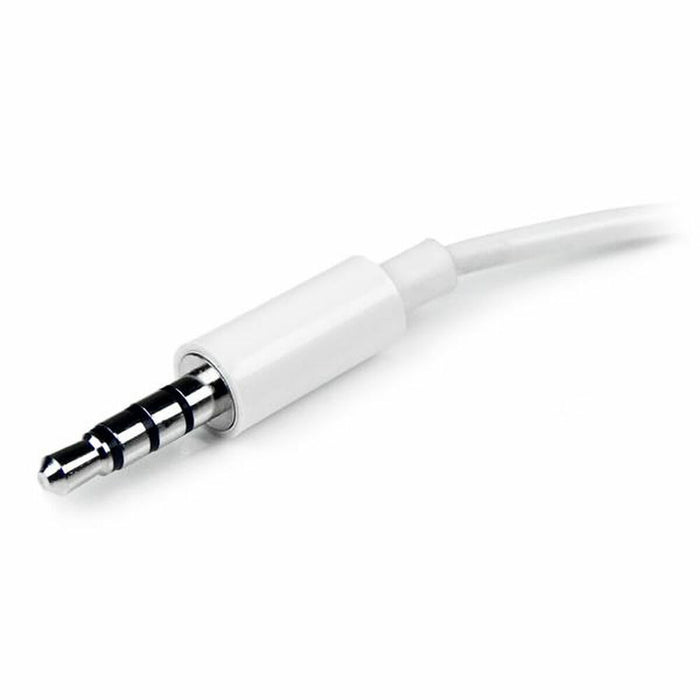 Adaptor Audio Jack Startech MUYHSMFFADW          Alb 0,15 m