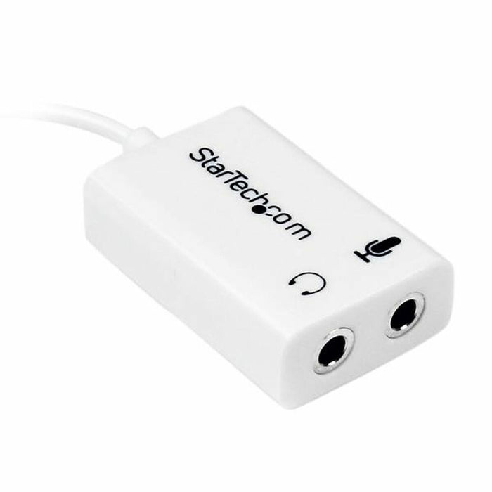Adaptor Audio Jack Startech MUYHSMFFADW          Alb 0,15 m