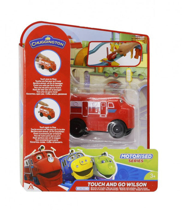 Trenuleț Unknown Chuggington Touch&Go Wilson, motorizat, 3+ ani