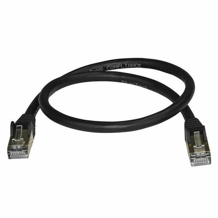 Cablu de Rețea Rigid UTP Categoria 6 Startech 6ASPAT50CMBK 50 cm