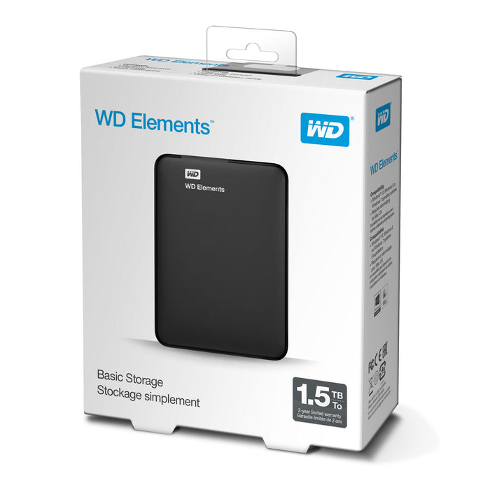 Hard disk Extern Western Digital WDBU6Y0015BBK-WESN 1,5 TB