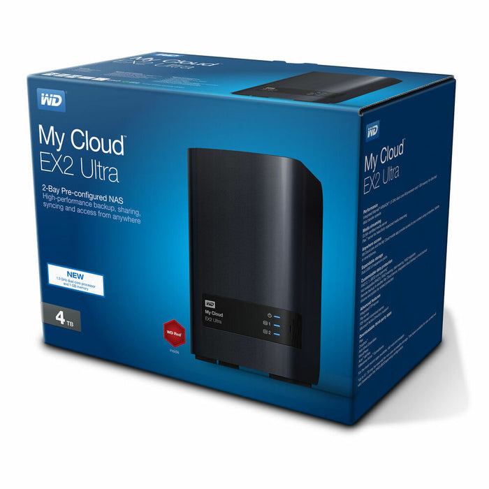 Stocare în Rețea NAS Western Digital WDBVBZ0040JCH-EESN   Negru