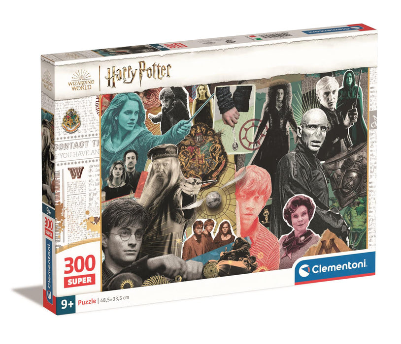 Puzzle Clementoni Harry Potter, 300 piese, 9+ ani, 48,5 × 33,5 cm