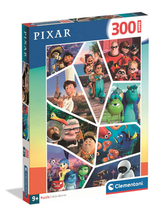Puzzle Clementoni Pixar, 300 piese, 9+ ani, 33,5 x 48,5 cm