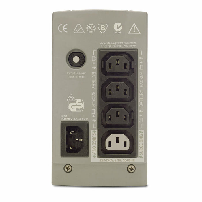 Sistem de Alimentare Neîntreruptă Interactiv APC BK325I 210 W