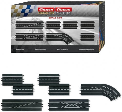 Set de extensie Carrera, DIGITAL 124/DIGITAL 132, scară 1:24