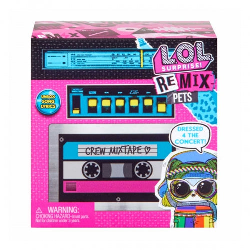 Jucărie surpriză MGA L.O.L. Surprise Remix Pets, diverse modele