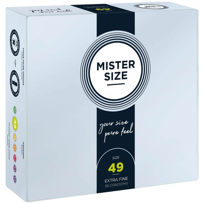 Prezervative, Mister Size 49, 49 mm, 36 buc