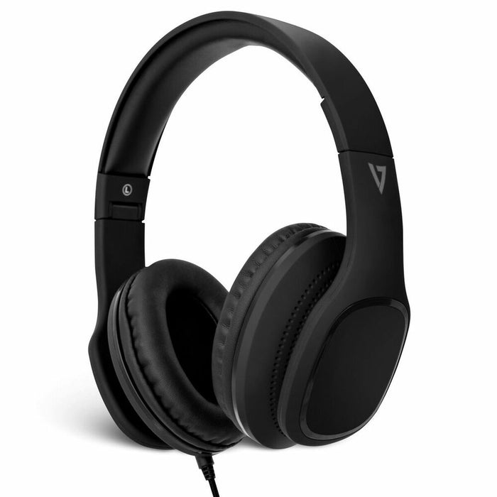 Căști cu Microfon V7 HA701-3EP            Negru