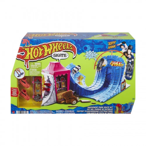Set de joacă Mattel Hot Wheels Skate, Amusement Park, 5+ ani