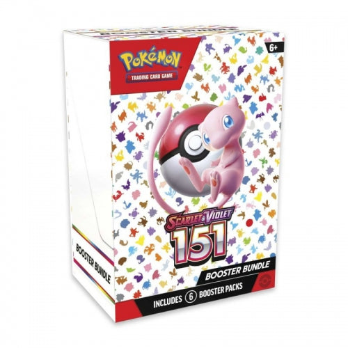 Set de cărți de colecție Pokemon TCG Scarlet & Violet 151 Booster Bundle, 6 pachete, 6+ ani