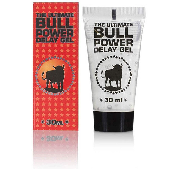 Gel intim cu efect de întârziere, Cobeco Bull Power, 30 ml