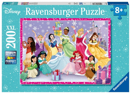 Puzzle Ravensburger Disney Princess, A Magical Christmas, 200 piese XXL, 8+ ani