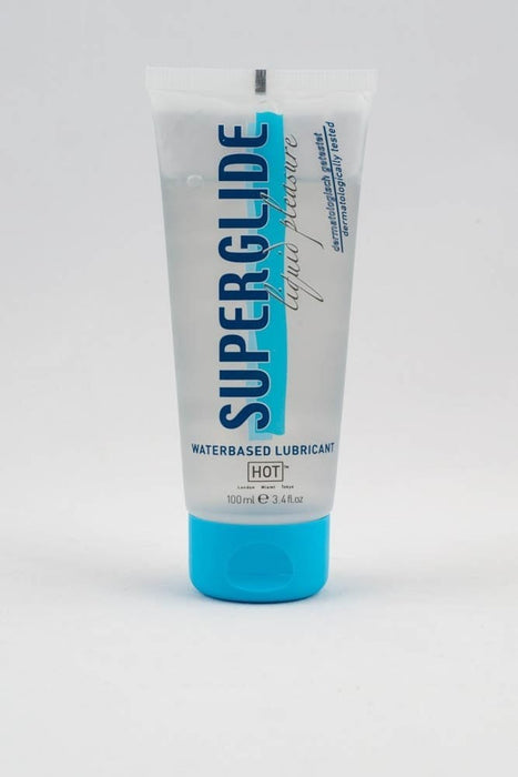 Lubrifiant pe bază de apă, Hot, Superglide Liquid Pleasure, 100 ml