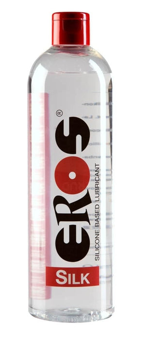 Lubrifiant pe bază de silicon, Eros Silk, 500 ml