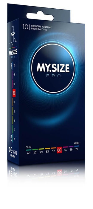 Prezervative, My Size pro, lățime nominală 60 mm, 10 buc