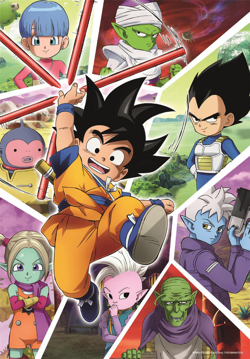 Puzzle Clementoni, Dragon Ball Daima, 104 piese, 27 x 38 cm, 6+ ani