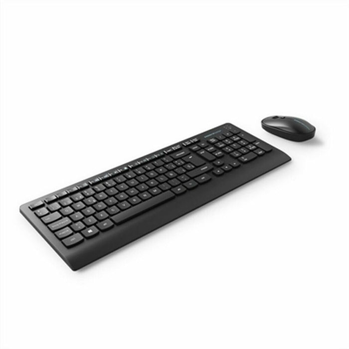Tastatură și Mouse Energy Sistem 453016 Negru Qwerty Spaniolă