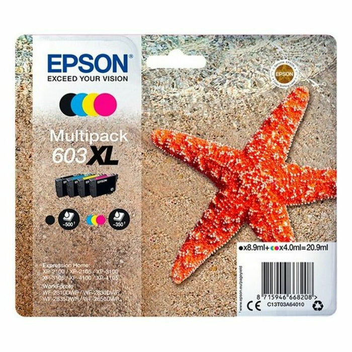 Cartuș cu Cerneală Originală Epson C13T03A64010 Multicolor Negru