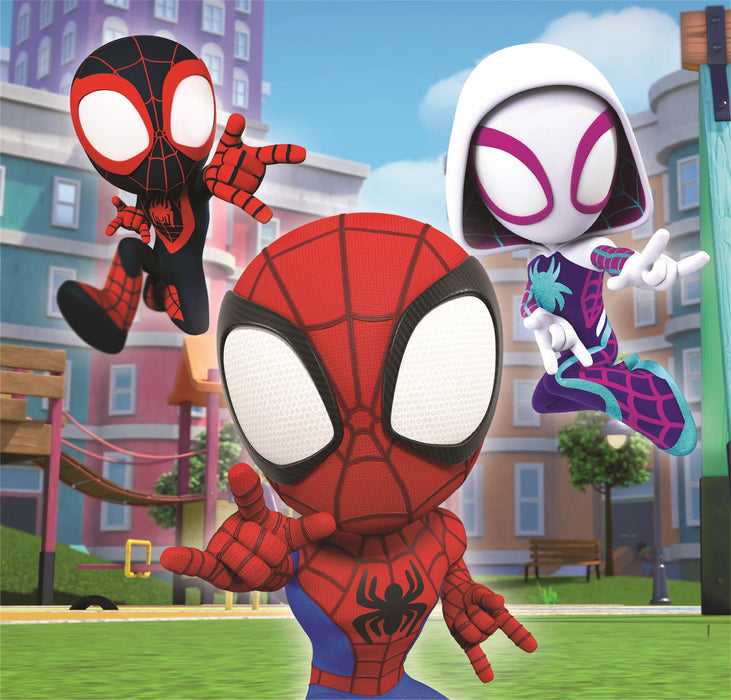 Puzzle Clementoni Marvel Spidey & His Amazing Friends, 3 × 48 piese, 5+ ani