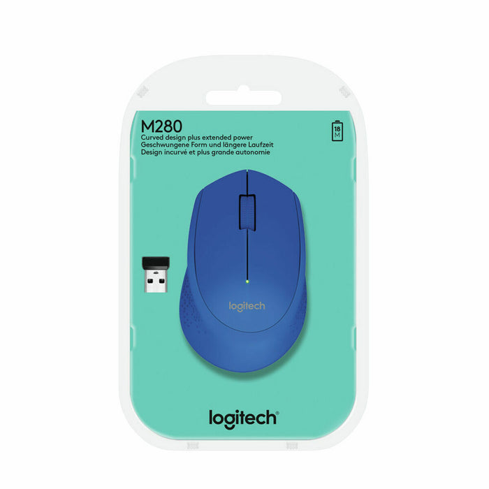 Mouse Fără Fir Logitech M280 Albastru