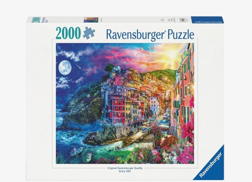 Puzzle Ravensburger, Colorful Cinque Terre, 2000 de piese