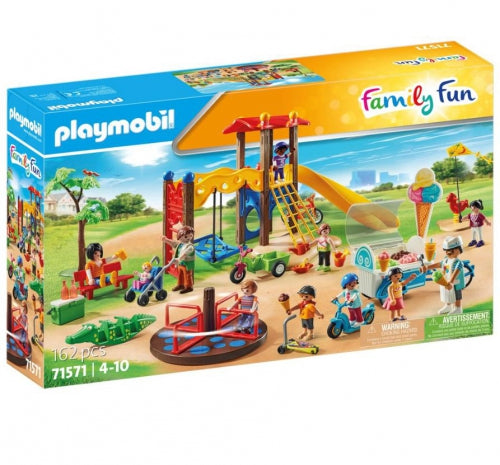 Set de joacă Playmobil Family Fun, Playground, 162 piese, 4–10 ani